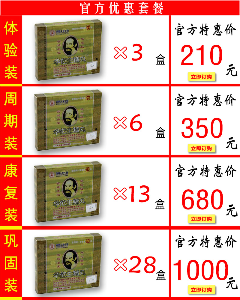 华佗生精丸厂家介绍